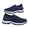 Zapatos Casuales de Punto Flyknit Transpirables para Hombre Slip-On Suela Suave Antideslizantes Tenis Ligeros Cómodos para Hombre Primavera/Verano