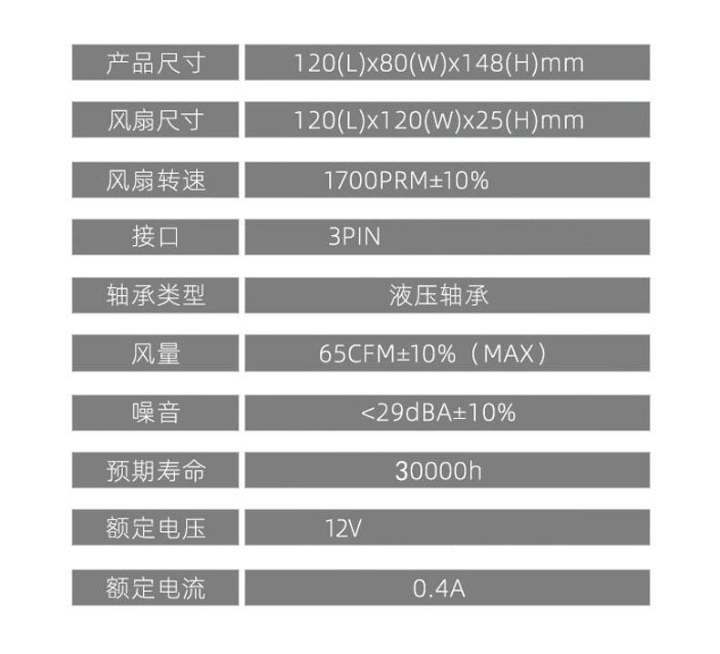 续航战车四铜管塔式CPU散热器