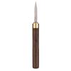 Cuchillo de té de madera maciza de ébano de tamaño pequeño, aguja de té de palisandro, cono de té Pu'er, accesorios para la ceremonia del té, cuchillo de té de palanca de acero, venta al por mayor