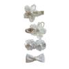 Corea del Sur Ins Nuevo Estilo Super Hada Blanco Encaje Flor Horquilla Moda Estilo Chanel Flequillo Accesorios para el Cabello Más Modernos para Mujeres
