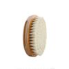 Cepillo de lana pura de haya cepillo para champú de bebé cepillo vintage para cabeza de aceite cepillo de tallado para cortar el pelo cepillo para el pelo limpieza de peluquería pelo roto