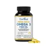 Cápsulas Moles de Óleo de Peixe Docteat Suporte Nutricional para a Saúde do Corpo Cuidado para o Conforto Ocular Cápsulas Suplementares Diárias