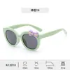 Nuevas Gafas de Sol Infantiles de Silicona Suave, Lindo Moño de Goma, Gafas de Sol Polarizadas Anti-UV para Mujer, Venta al por Mayor de Fábrica
