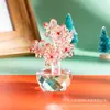 Tocador de flor de ciruelo de cristal decoraciones para el hogar romántico europeo habitación de bodas dormitorio habitación Regalo creativo para el Día de la Madre