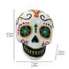 Decoraciones Nuevas de Halloween Transfronterizas Calavera de Resina Botas de Bruja Enano Elfo Calabaza Coche Adornos Creativos