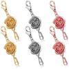 Juego de hebillas magnéticas para joyería, muy popular en Amazon, con diamantes de imitación redondos en forma de corazón.