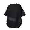 Nueva Camiseta de Manga Corta para Hombre, Verano Estilo Coreano Moderna Sencilla de Media Manga, Estilo Hong Kong Holgada Casual Moderna Marca Camiseta