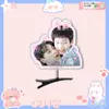 Tian Xuning Zi Yu Xu Niu Yu Horquilla de Primavera Accesorio para el Cabello Tocado Merchandising de Apoyo para Conciertos Mismo Estilo de Tiktok Materiales