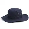 Sombrero de Pescador de Verano Tela de Doble Cara Almacenamiento Portátil Sombrero Bennie Viaje al Aire Libre de Verano Pesca Sombrero Grande Sombrero de Sol
