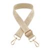 Nuevo Caliente Transfronterizo Color Sólido 3.8cm Diamante Correa Ancha para el Hombro Accesorios para Bolsos Correa Larga Decorativa Correa para el Hombro Cruzada
