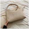 Bolso Tote de Moda de Gran Capacidad para Mujer 2024 Nuevo Casual Simple Bolso Sobaco Bolso de Hombro para Estudiantes