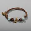 "Ponte Quebrada" Tecido Simples Criativo Cerâmica Pequena Joia Pulseira para Mulheres, Atacado H265, Estilo Artístico Retrô