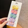 Elásticos Infantis Fofos para Meninas e Bebês, Suaves com o Cabelo, Boa Elasticidade, Prendedores de Cabelo, Elásticos, Alta Elasticidade