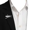 Broche de Textura Retro Transfronterizo Europeo y Americano Dibujos Animados de Animales Alas Corsage Pin Estilo Palacio Accesorios para Hombres
