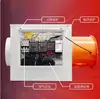 Aquecedor elétrico industrial para criação incubação aquecimento estufa oficina aquecimento rápido aquecedor elétrico industrial