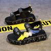 Sandalias para niños 2023, nuevas, de verano, grandes, de suela suave, antideslizantes, para playa, de moda, al por mayor