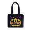 Bolsa de Feltro Nova de Halloween Transfronteiriça Infantil Tridimensional Portátil Bolsa de Doces Tambor de Armazenamento de Abóbora Bolsa de Açúcar de Halloween