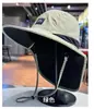 Chapéu de Pescador com Aba Larga para Proteção Solar para Homens e Mulheres, Chapéu de Sol para Exterior, Proteção UV UPF50+, Chapéu com Xale Respirável Ajustável