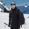 Chaqueta Kaishika para hombre y mujer, soft shell con forro polar, engrosada, otoño e invierno, cortavientos nuevo, chaqueta impermeable a prueba de lluvia, ropa de montañismo