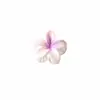 Presilha de Cabelo Flor de Frangipani Dopamina Mais Vendida em Vendas Transfronteiriças Nova Presilha de Garra Clip de Tubarão Flor de Feriado Exquisita Europeia e Americana