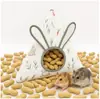 Nueva Bolsa de Heno con Forma de Conejo, Bolsa de Alimentación, Colgador Simple de Hierba, Bolsa de Alimentación de Hierba