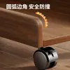 Soporte para Host de Computadora Debajo del Escritorio Base de Chasis Colgante para Computadora de Escritorio Soporte Móvil con Altura Ajustable Rejilla de Almacenamiento con Ventilación y Refrigeración