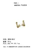 Qingdao DAMEISHU Moda Exquisito Versátil Colorido Circonita Aretes Pendientes Lujo Ligero Sensación de Alta Gama Joyería para Orejas En Stock Al Por Mayor