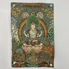 Una generación de bordado Thangka pintura núcleo antiguo nostálgico figura retrato bordado Thangka porche sala de estar decoración colgante
