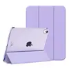 Aplicável para Capa Protetora Dobrável de Três Dobras para iPad 11, Capa Protetora Rígida Semitransparente de Acrílico para iPad 10, Air 11 polegadas à Prova de Queda