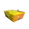 Caja de almuerzo desechable de papel Kraft caja para empacar arroz frito caja para empacar sushi ensalada para llevar caja de papel Kraft para pollo frito mayoreo