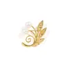 Broche Flor Rosa Pérola Corsage Fivela de Alfinete Acessórios Atmosféricos da Moda Fivela de Alfinete Elegante para Gola Pérola Presente de Aniversário