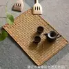 Atacado de fábrica tapete de mesa tecido à mão de algas marinhas tapete de mesa simples tapete isolante tapete de chá criativo tapete de mesa chinês