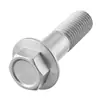 Grado 10.9, cabeza cóncava, perno con brida hexagonal externa, rosca fina, media rosca, recubierto de Dacromet, tornillo hexagonal con brida de alta resistencia