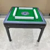 Máquina de mahjong totalmente automática para uso doméstico, mesa de mahjong eléctrica de bajo ruido, máquina de mahjong rápida y sin atascos de cartas para salones de mahjong