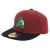 Gorra de Béisbol Plana Personalizada con Parche de Letra para Bebé, Gorra Hip-Hop de Bloques de Color Estilo Europeo y Americano, Gorra de Sol para Niños de Primavera y Verano al por Mayor