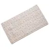 Nuevo Estilo Simple PVC Baño Baño Baño Alfombra Antideslizante Inodoro Baño Ducha Habitación Ventosa Alfombra de Piso Alfombrilla para Pies de Inodoro