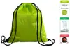 Bolsa de Malla de Poliéster con Cordón, Bolsa Deportiva con Cordón, Mochila Ecológica para Estudiantes, Bolsa Promocional de Tela Oxford con Cordón