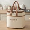 Bolsa de aislamiento térmico, lonchera gruesa de aluminio, bolso bento con arroz, lonchera impermeable para almuerzos de oficina, estudiantes de primaria.