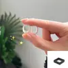 Pendientes de Aro Lisos con Pasador de Plata 925 para Mujer 2025 Nuevo Popular Diseño de Nicho Pendientes de Gama Alta Pendientes de Lujo Accesible