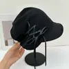 Gorro retro dulce y fresco estilo coreano y japonés con lazo de cinta, gorra de visera simple de tendencia para principios de otoño con cordón ajustable