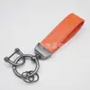 Llavero de coche de moda popular transfronterizo con forma de rombo, llavero simple tipo anillo, colgante para bolso