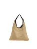 Nova Bolsa de Palha Trançada para Comércio Exterior, Bolsa de Ombro Elegante e Simples com Recortes, Bolsa de Praia Estilosa para Férias, Bolsa de Palha Trançada Estilo Chinês