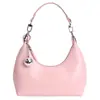 Bolso de mano estilo explosivo transfronterizo para mujer 2026 nuevo de moda versión coreana elegante bolso de media luna ins versátil de un solo hombro bandolera