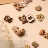 Ornamento de unha de urso de celebridade da internet flor laço fita pingente biscoitos de amor usar ornamentos atacado