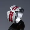 Transfronterizo para deseo mujeres europeas y americanas multicolor simple personalidad anillo de cobre AliExpress venta caliente
