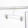 Clip Retrátil de Linha Dupla Estilo Nórdico Cabide de Metal Cabide de Roupa Celebridade da Internet Simples Suporte de Roupa para Casa Estilo Igual do Tiktok