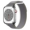 Correa de nailon trenzado con velcro para Apple iWatch 10, Apple S9/8 Ultra2