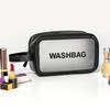 Bolsa de Aseo para Viaje Modelo Popular de Comercio Exterior Celebridad de Internet Bolsa de Cosméticos Bolsa de Cosméticos de PVC Transparente con Logo Personalizado