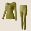 Tecnología Negra Ropa con Calefacción Invisible Energía Ropa Mascarilla de Belleza para la Piel con Ácido Hialurónico Ropa Interior Térmica Ultradelgada Ropa Base Invisible Traje