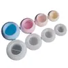 Molde de Gesso para Vaso de Flor Redondo, Caixa de Armazenamento Redonda Grande e Pequena, Vaso para Planta Suculenta, Molde de Silicone para Copo de Gesso e Cimento